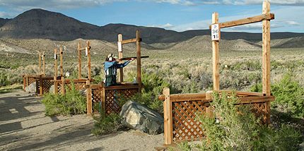 Shooting cages at Five Stand